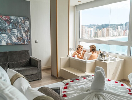 Jacuzi yacht club 'sea view' Hotel Villa Venecia Boutique Gourmet Benidorm